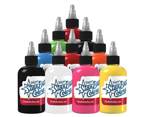 Experience vibrant tattoos with Starbrite Tattoo Ink